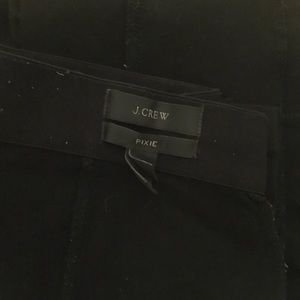 J.Crew 3 pixie pant bundle (2 black, 1 navy)